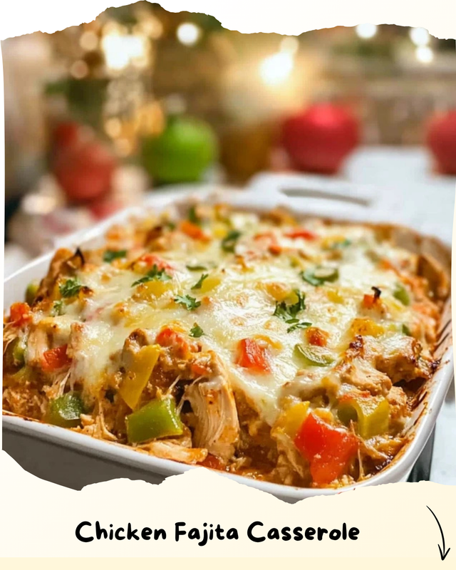 Chicken Fajita Casserole Recipe