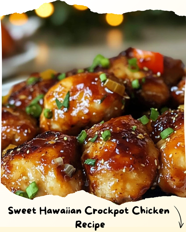 Sweet Hawaiian Crockpot Chicken Recipe